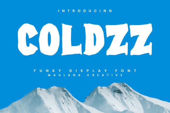 Coldzz: A Quirky Display Font for Distinctive Web Design