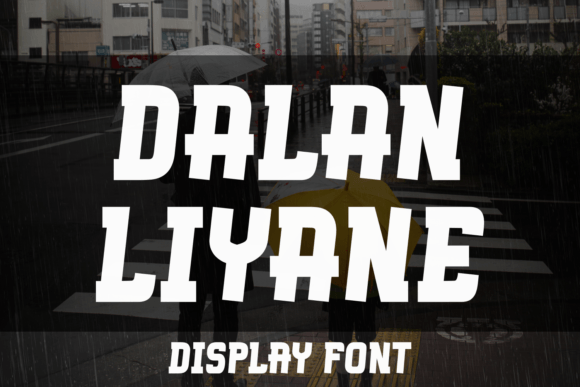 Dalan Liyane: A Bold Display Font for Makers