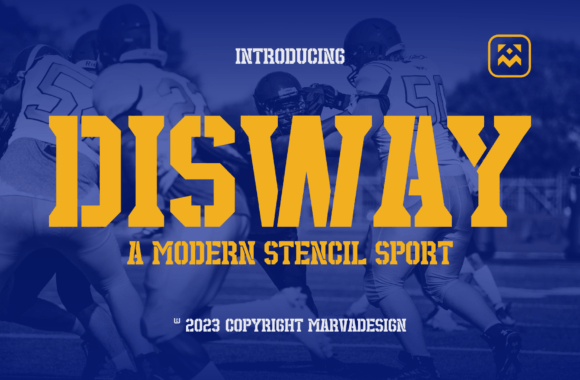 Disway: A Bold Display Font That Makes Your Headlines Unmissable