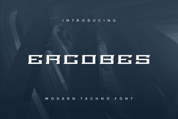 Ercobes: A Display Font That Cuts Through the Feed