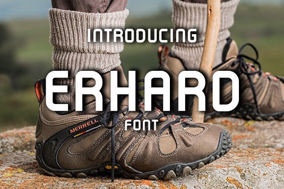 Erhard: A Display Font That Builds Brand Trust