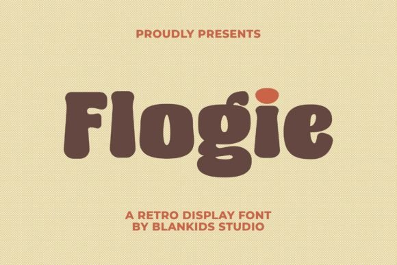 Flogie: A Retro Display Font That Elevates Digital Branding