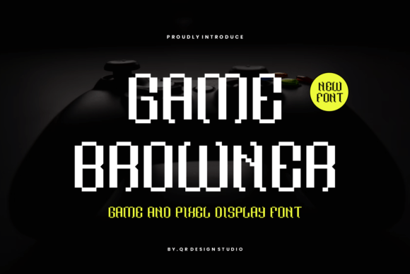Game Browner: A Display Font That Makes Headlines Feel Effortless
