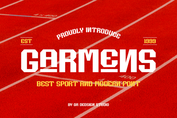 Garmens: A Display Font That Earns Its Space