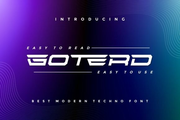 Goterd: A Display Font That Makes Your Headlines Instantly Clear