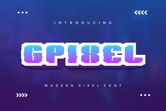 Gpixel: A Bold Display Font That Builds Brand Trust