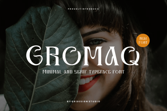 Gromaq: A Bold Display Font That Makes Handmade Products Shine