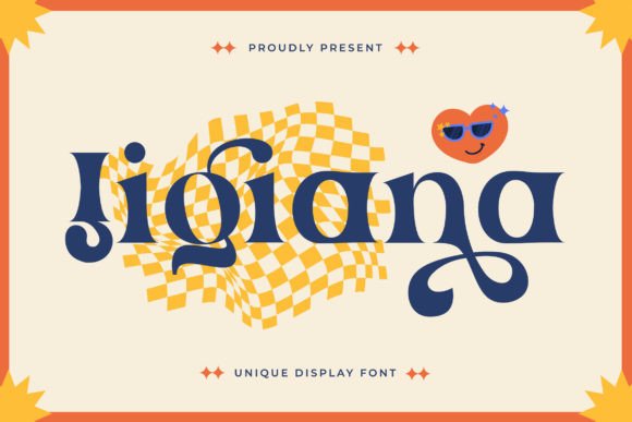 Jigiana: A Display Font with Unmistakable Maker Charm