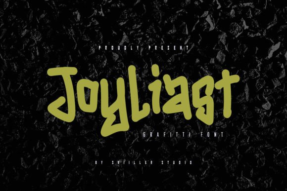 Joyliast: A Playful Display Font for Digital Brand Moments
