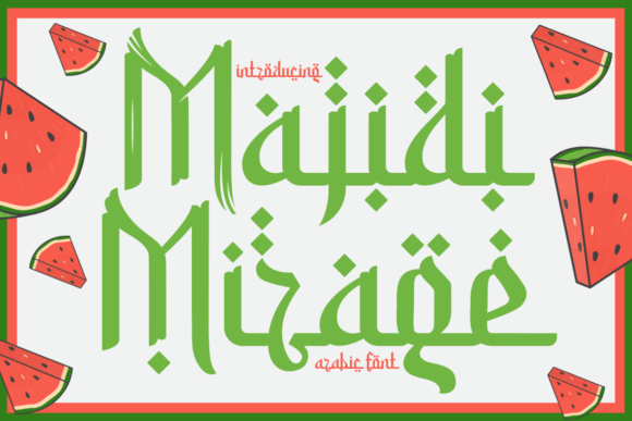 Majidi Mirage: A Display Font That Elevates Arabic Campaigns
