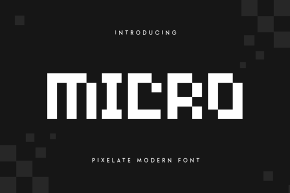 Micro: A Display Font That Captures Attention Instantly