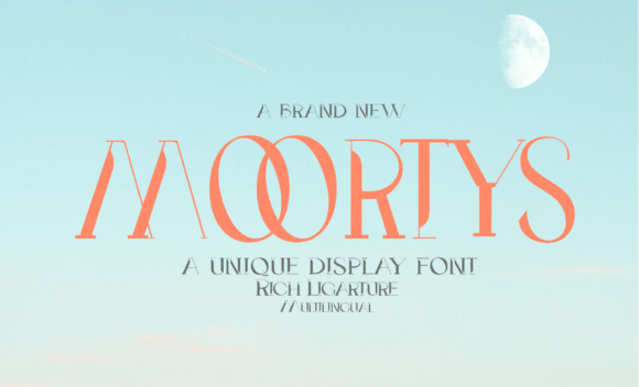 Moortys: A Display Font That Makes Your Headlines Instantly Legible and Memorable