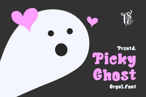 Picky Ghost: A Playful Display Font for Digital Branding