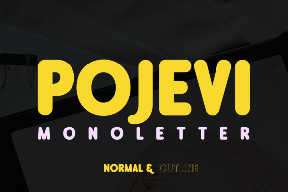 Pojevi: A Rounded Display Font That Feels Like a Smile