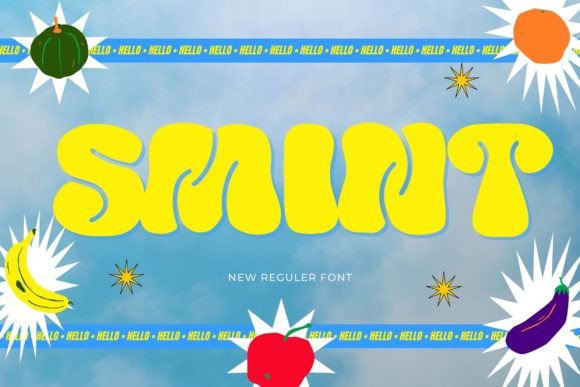 Smint: A Playful Display Font for Handmade Charm