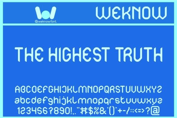 The Highest Truth Font for Polished Branding