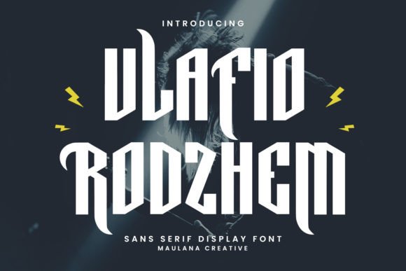 Vlafio Rodzhem: A Display Font That Feels Like a Thoughtful Pause